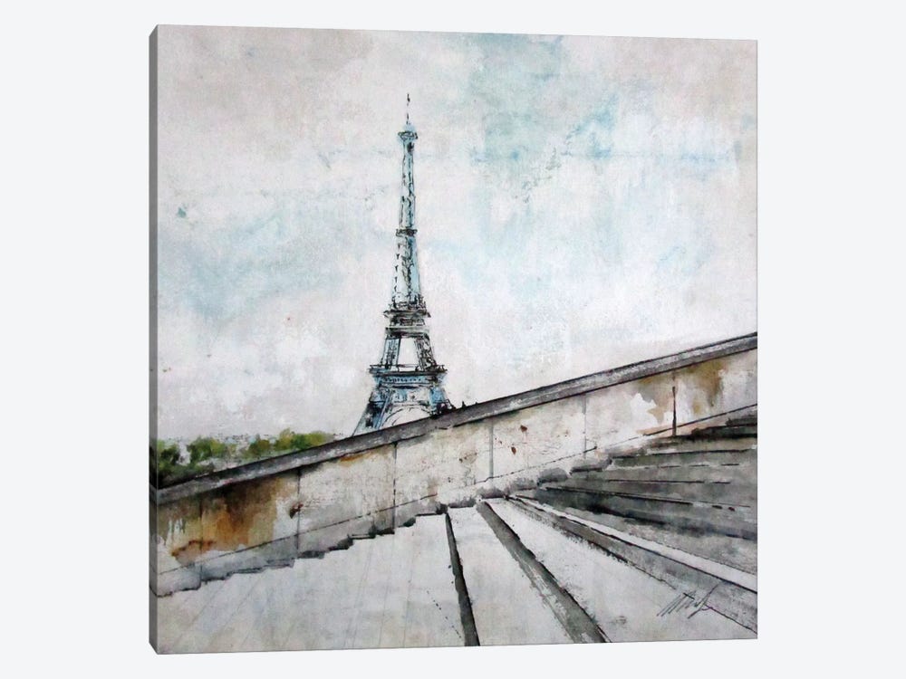 Eiffel Tower by Claudio Missagia 1-piece Canvas Print