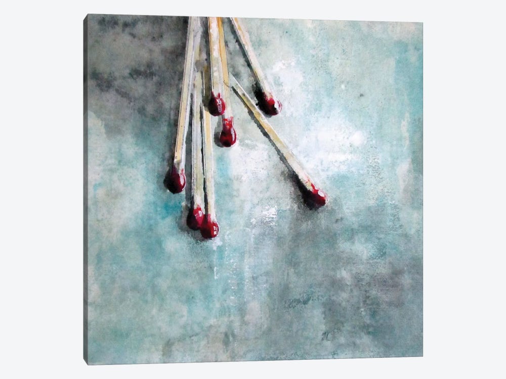 Matchstick by Claudio Missagia 1-piece Canvas Wall Art