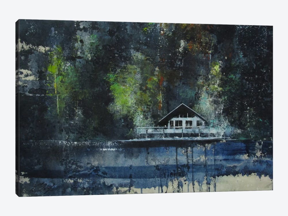 La Casa Sul Lago by Claudio Missagia 1-piece Canvas Print