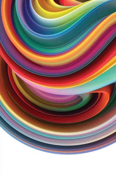 Colorful Abstracts: Denzel by Danny Ivan