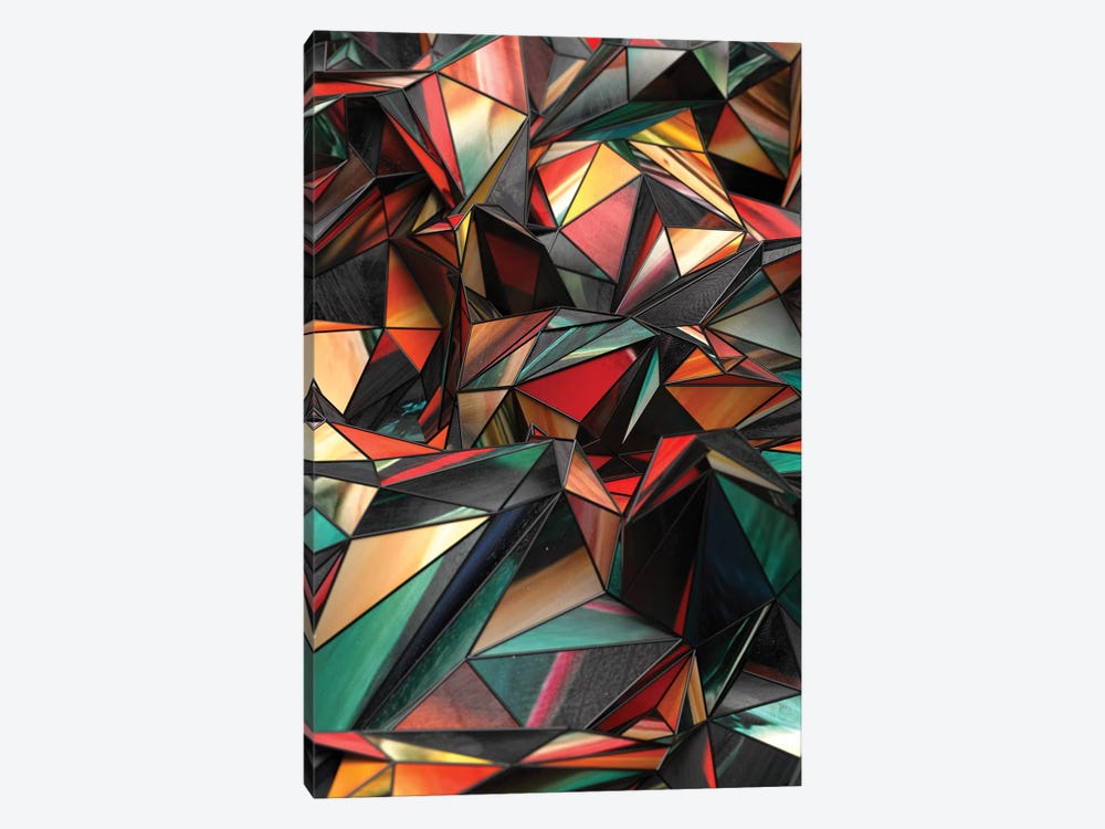 Dirty Triangles by Danny Ivan 1-piece Canvas Art