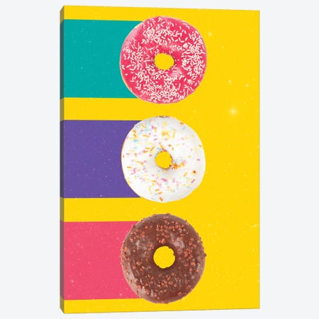 Donuts Canvas Print #DIV13} by Danny Ivan Canvas Art
