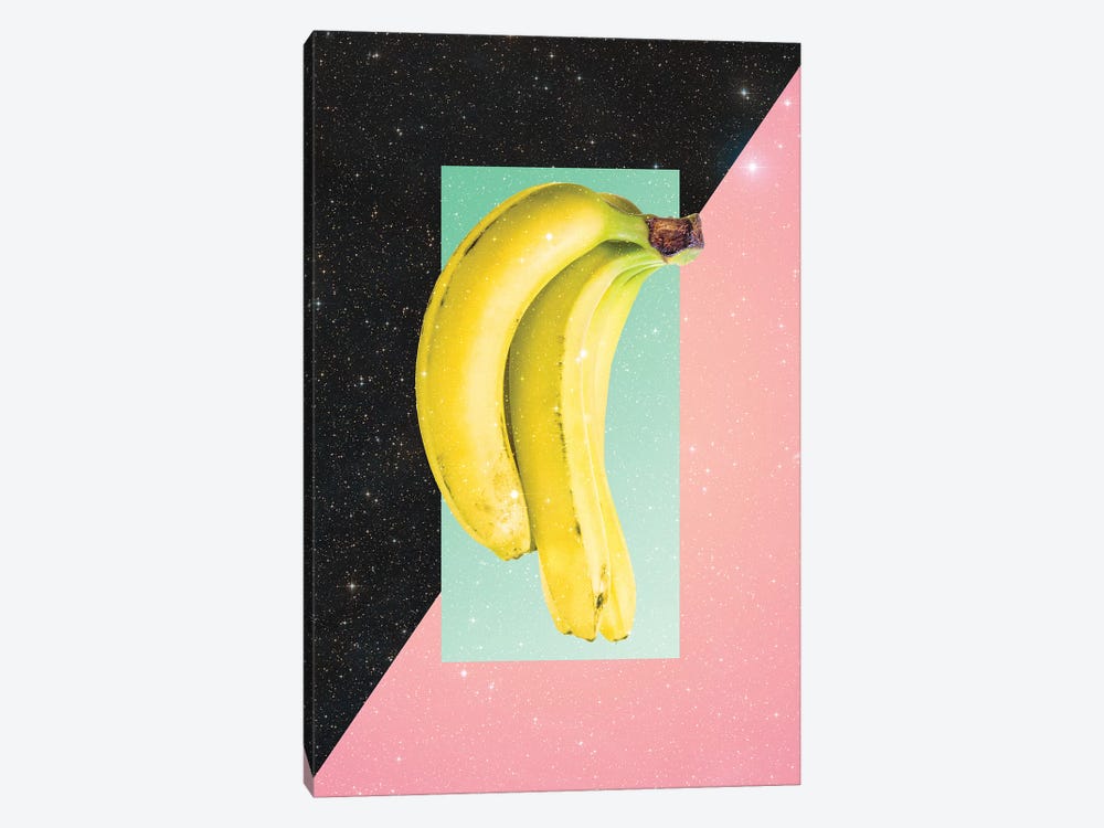 Eat Banana by Danny Ivan 1-piece Canvas Wall Art