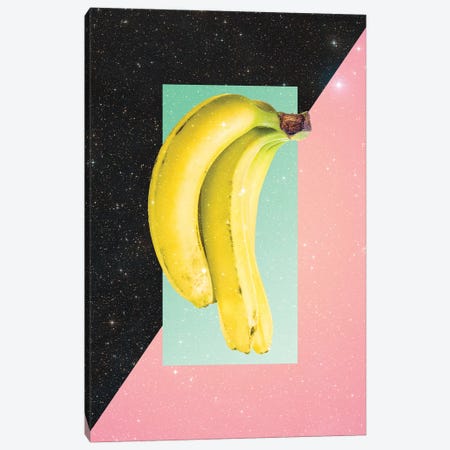 Eat Banana Canvas Print #DIV14} by Danny Ivan Canvas Art Print