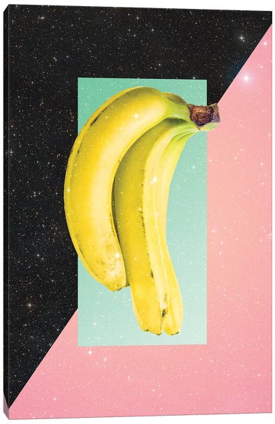 Eat Banana Canvas Art Print - Danny Ivan