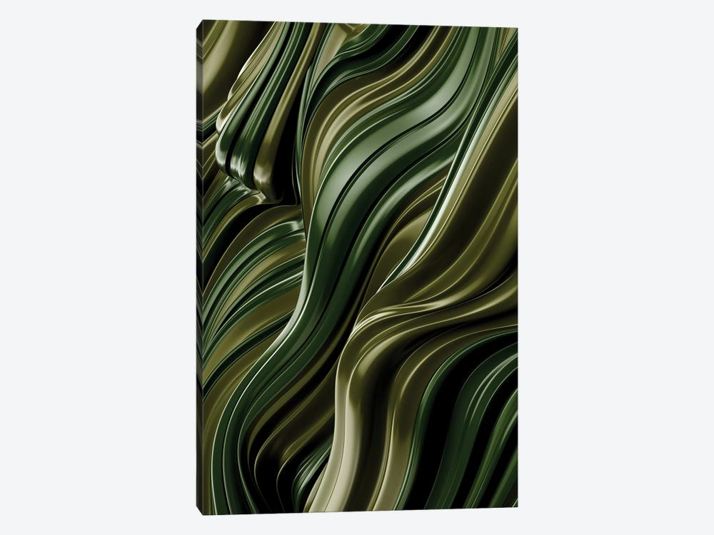Green Wave, Vertical by Danny Ivan 1-piece Art Print