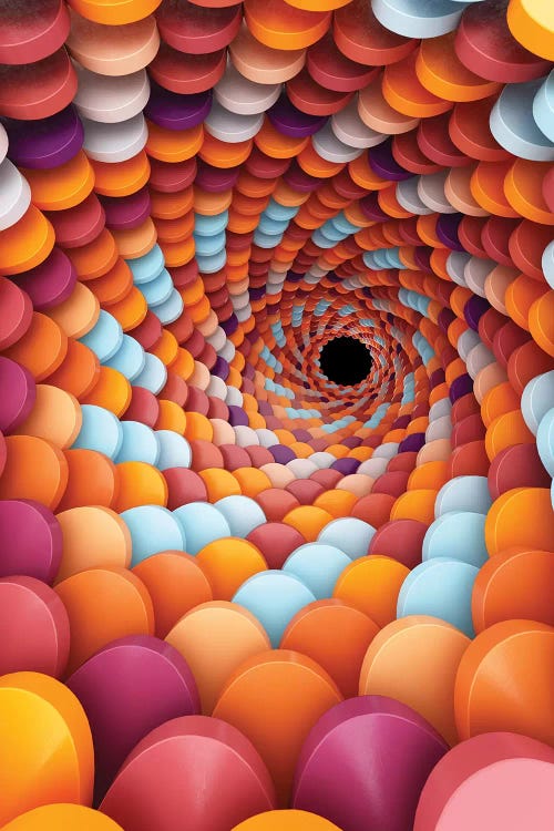 Spiral Focus by Danny Ivan canvas print