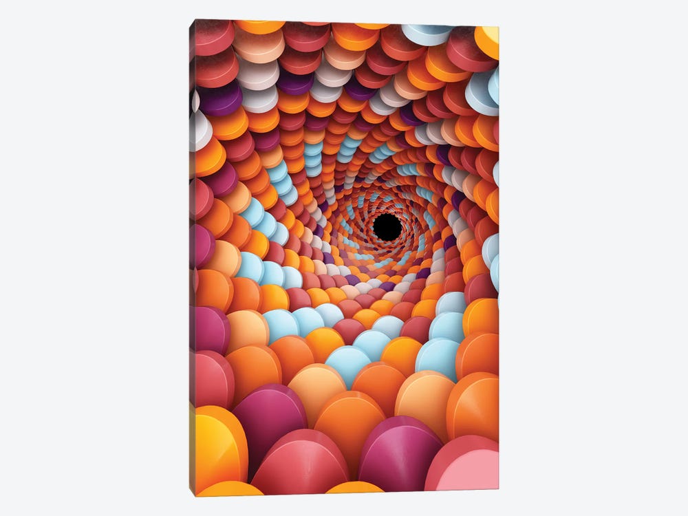 Spiral Focus by Danny Ivan 1-piece Canvas Art Print