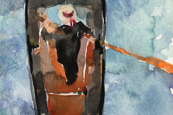 Veneto: Above the Gondola II by Samuel Dixon