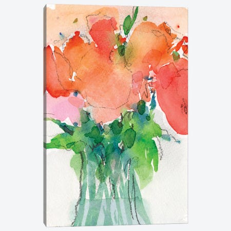 Cheerful Bouquet II Canvas Print #DIX119} by Samuel Dixon Canvas Artwork