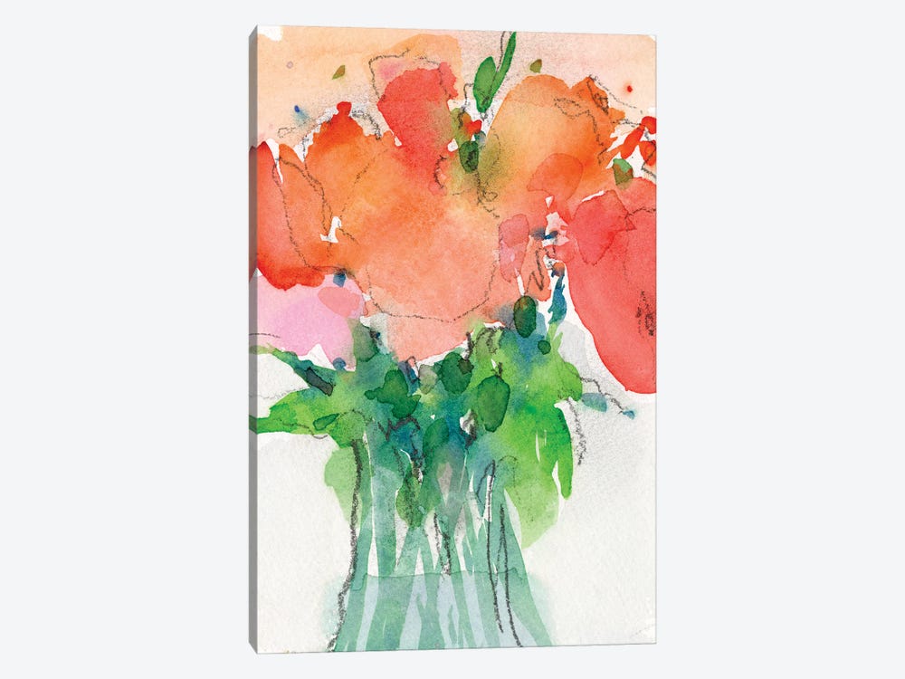 Cheerful Bouquet II by Samuel Dixon 1-piece Canvas Art