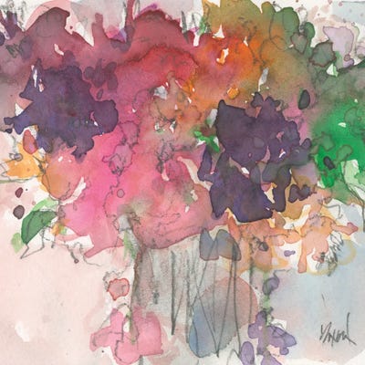 Floral Charm I by Samuel Dixon canvas print