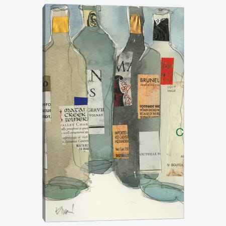 Wine Bar Moment II Canvas Print #DIX146} by Samuel Dixon Canvas Art