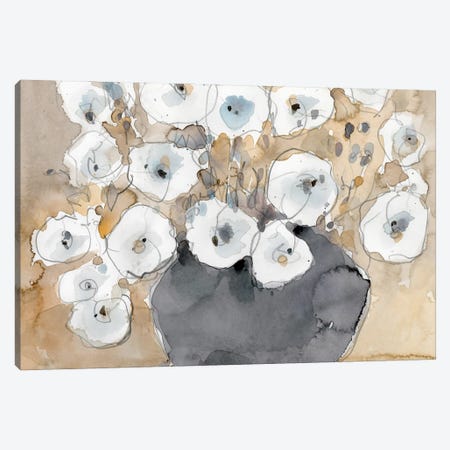 Another White Blossom I Canvas Print #DIX147} by Samuel Dixon Canvas Artwork