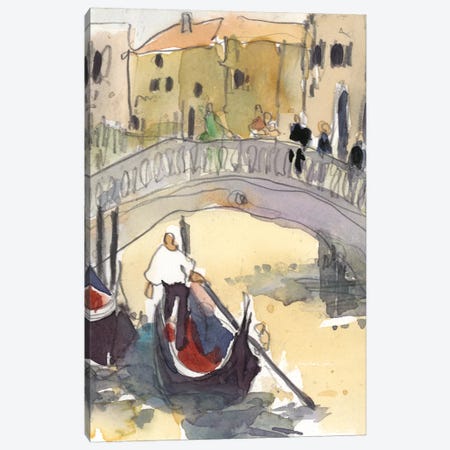 Venice Plein Air III Canvas Print #DIX14} by Samuel Dixon Canvas Art Print