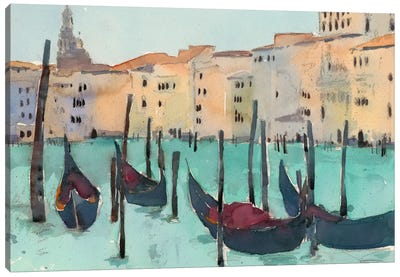 Venice Plein Air VII Canvas Art Print - Samuel Dixon