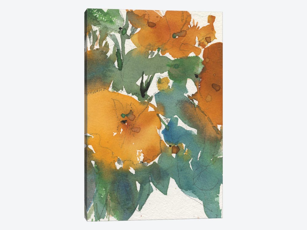 Floral Indulge I by Samuel Dixon 1-piece Canvas Art Print