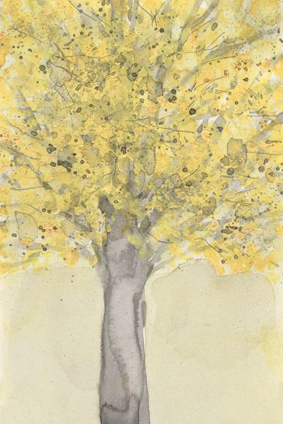 Yellow Autumn Moment I by Samuel Dixon framed wall art