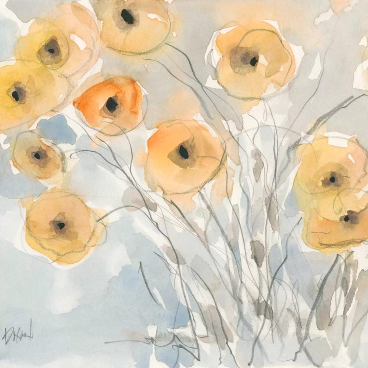 Sunset Poppies II