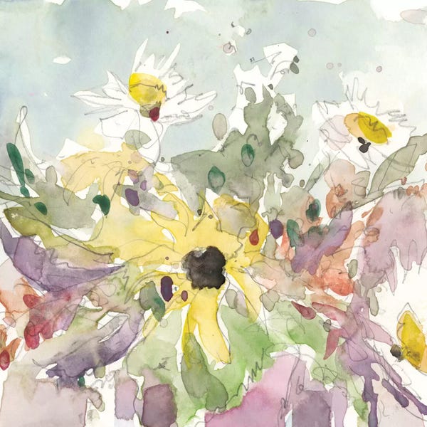 Daisies: Daisy Vase I by Samuel Dixon