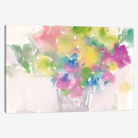 Floral Moment I Canvas Print #DIX43} by Samuel Dixon Canvas Art Print