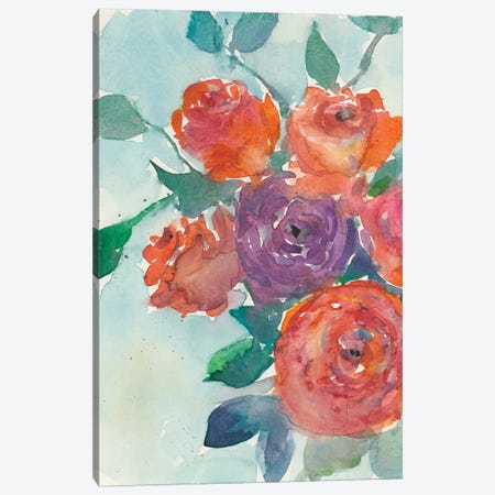 Rose Appeal I Canvas Print #DIX50} by Samuel Dixon Canvas Artwork