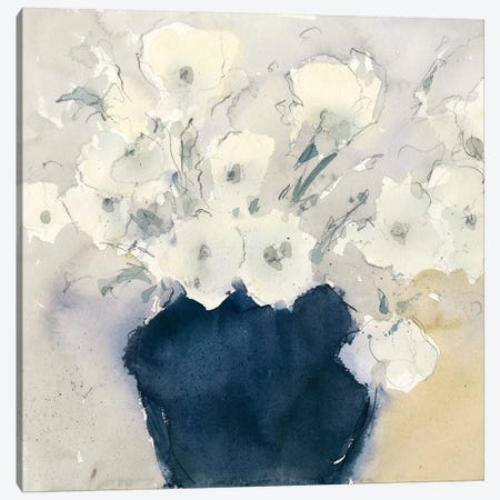 White Bouquet Canvas Print #DIX57} by Samuel Dixon Canvas Print