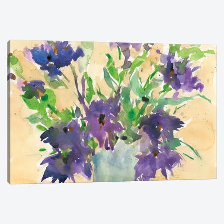 Floral Wild Thing I Canvas Print #DIX61} by Samuel Dixon Art Print