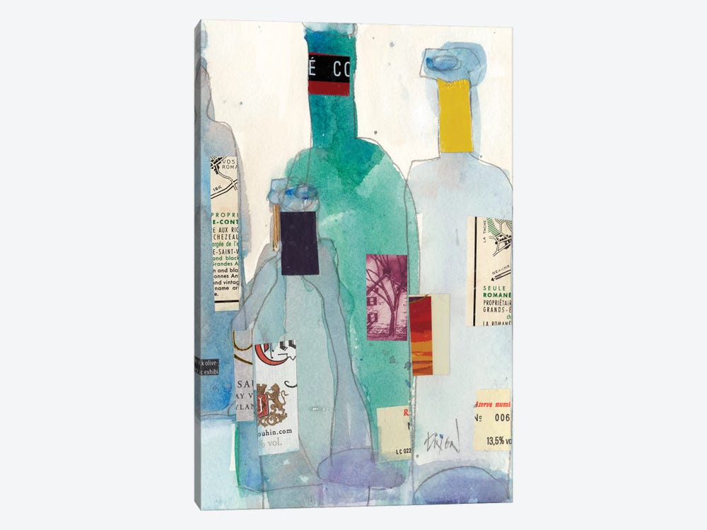The Wine Bottles II by Samuel Dixon 1-piece Art Print