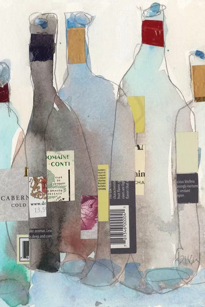 Wine: The Wine Bottles III by Samuel Dixon