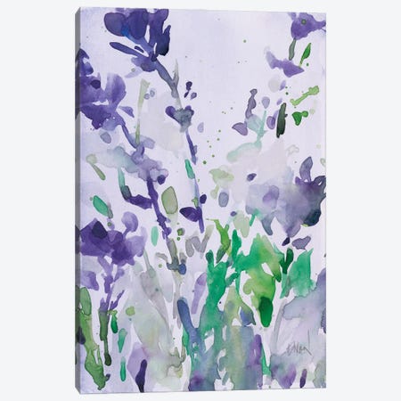 Violet Garden Moment I Canvas Print #DIX73} by Samuel Dixon Canvas Wall Art