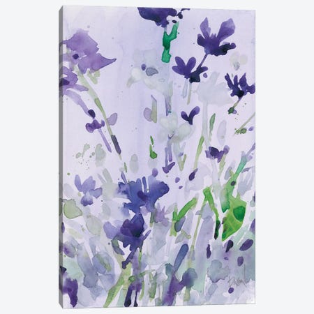 Violet Garden Moment II Canvas Print #DIX74} by Samuel Dixon Canvas Art Print