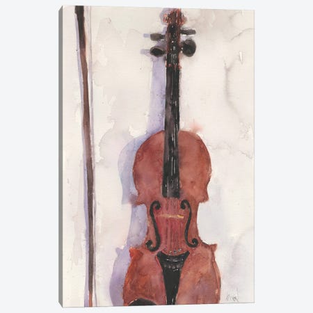 The Violin Canvas Print #DIX82} by Samuel Dixon Canvas Print