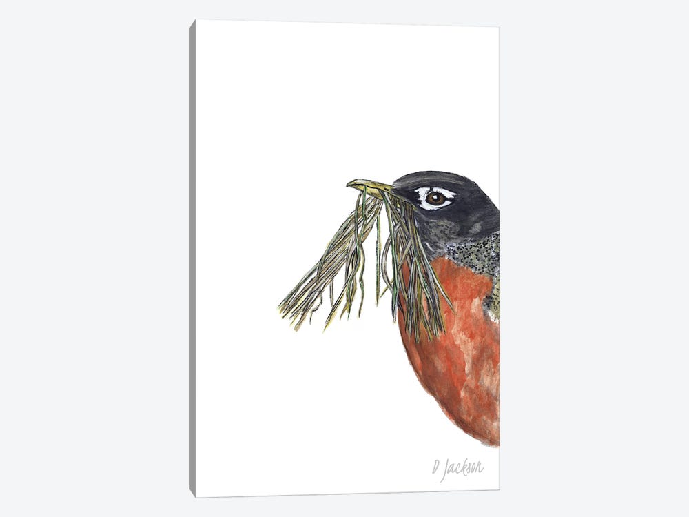 Spring Robin by Dawn Jackson 1-piece Art Print
