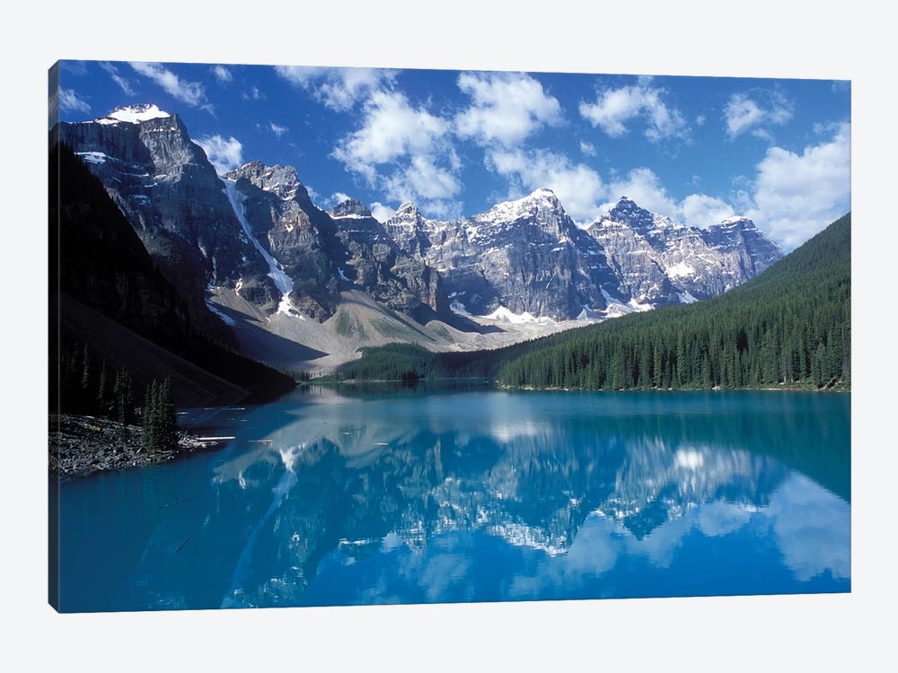 Valley Of The Ten Peaks & Moraine Lake, Banff National Park, Alberta, Canada by Diane Johnson 1-piece Canvas Print