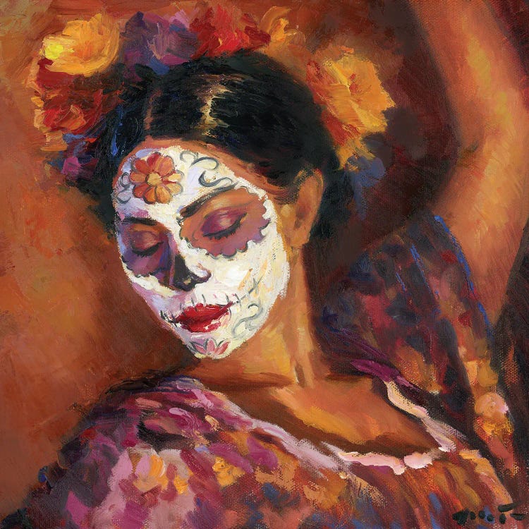 Dia De Los Muertos by David Joaquin wall art