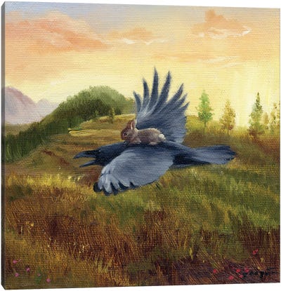Isabella Finds A Way Canvas Art Print - Raven Art