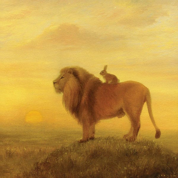 David Joaquin: Isabella And The Lion by David Joaquin