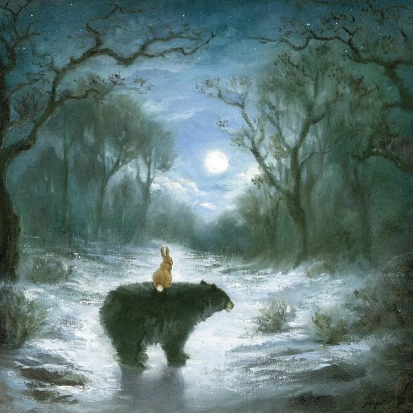 Astronomy & Space: Isabella And The Bear by David Joaquin