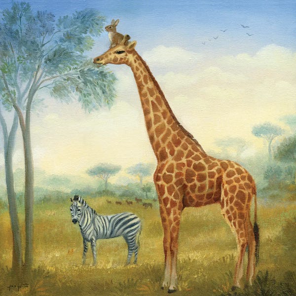 Giraffes: Isabella And The Giraffe by David Joaquin