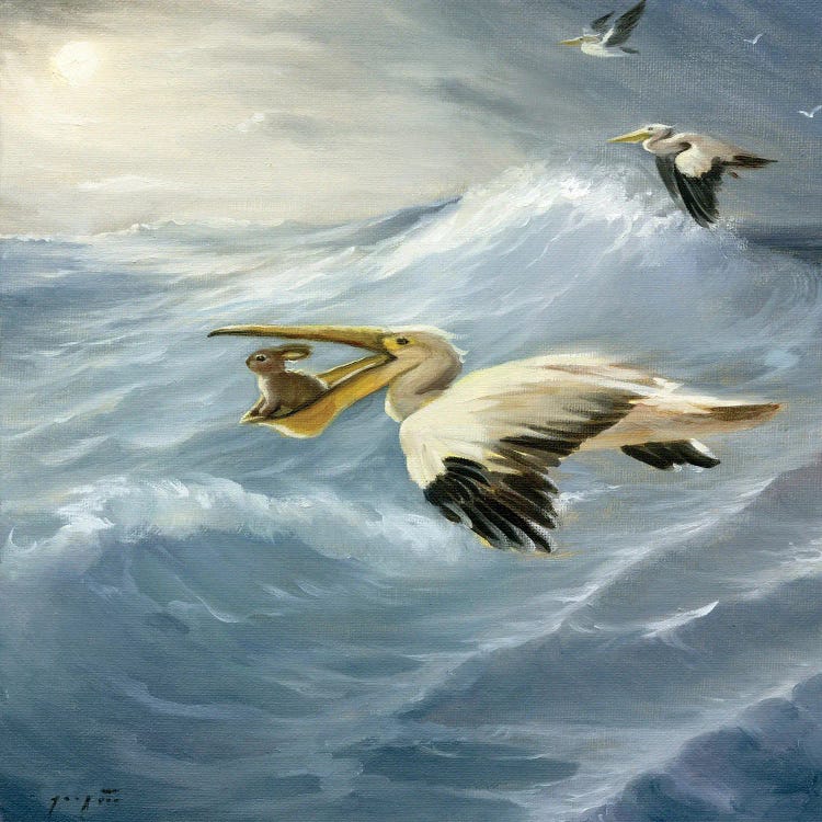 Isabella And The Storm by David Joaquin wall art