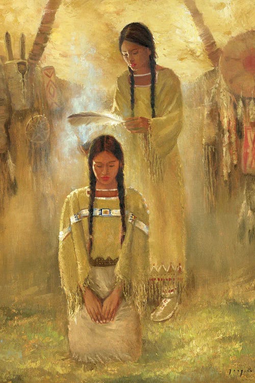 Sister Ceremony by David Joaquin wall art