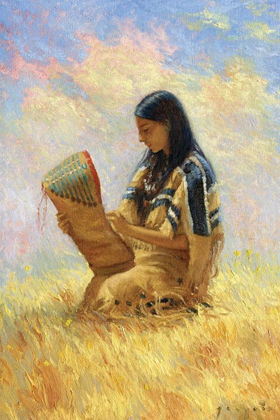 Native American Décor: Motherhood by David Joaquin