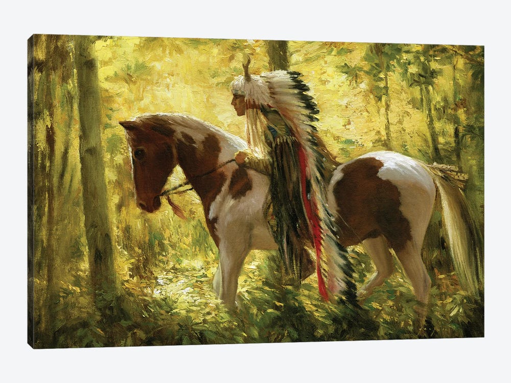 Warhorse by David Joaquin 1-piece Canvas Print