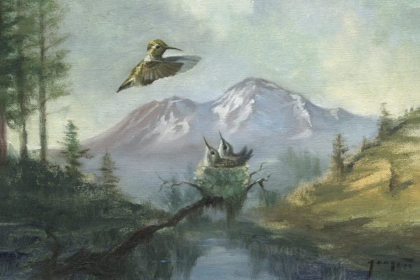 Native American Décor: Wind From Her Wings by David Joaquin