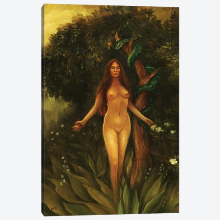 Eve Canvas Print #DJQ66} by David Joaquin Art Print