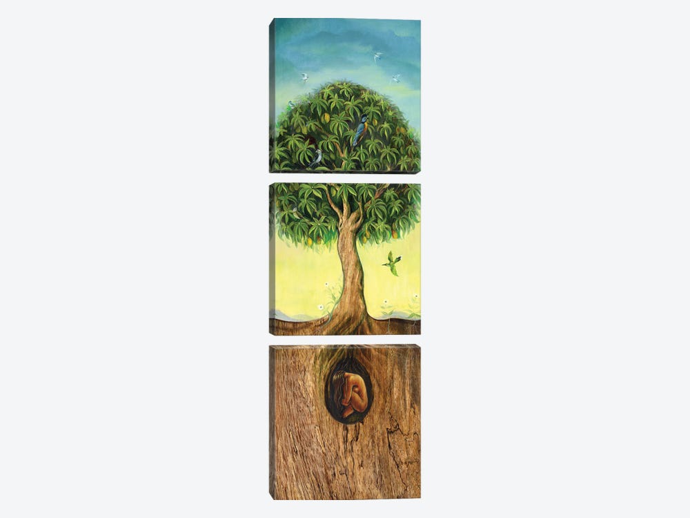 Tree Of Life by David Joaquin 3-piece Canvas Print