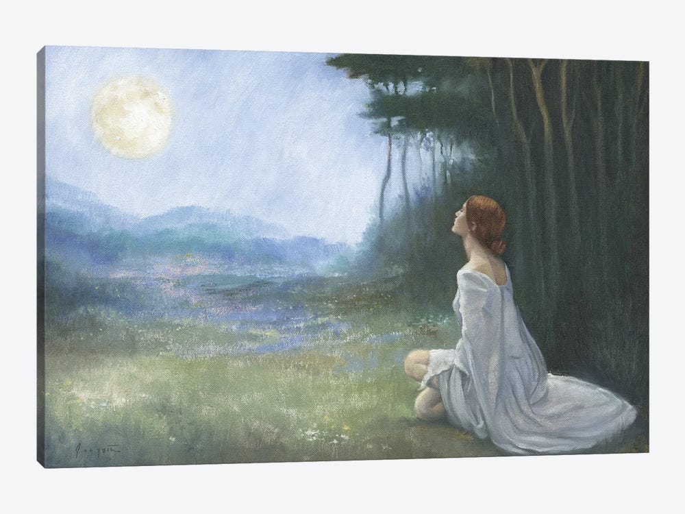 Daughter Of The Moon by David Joaquin 1-piece Canvas Art
