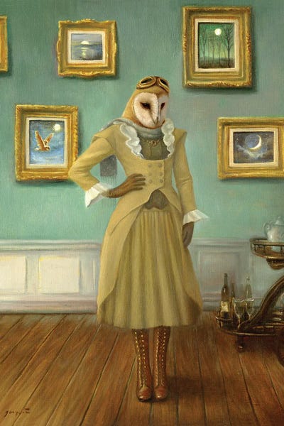 Life Imitates Art: House Of The Owl by David Joaquin