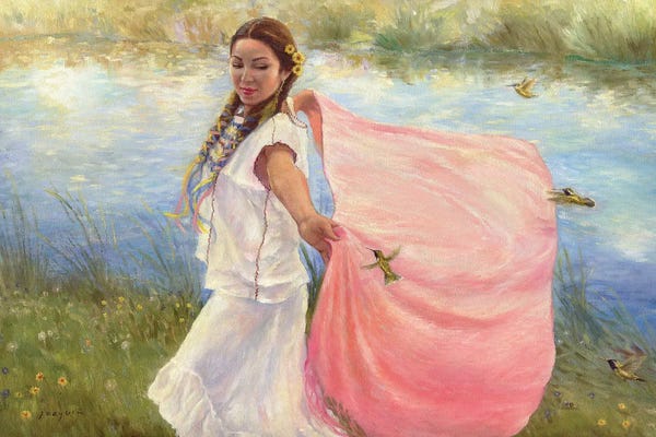 Hummingbirds: Hummingbird Dancer by David Joaquin